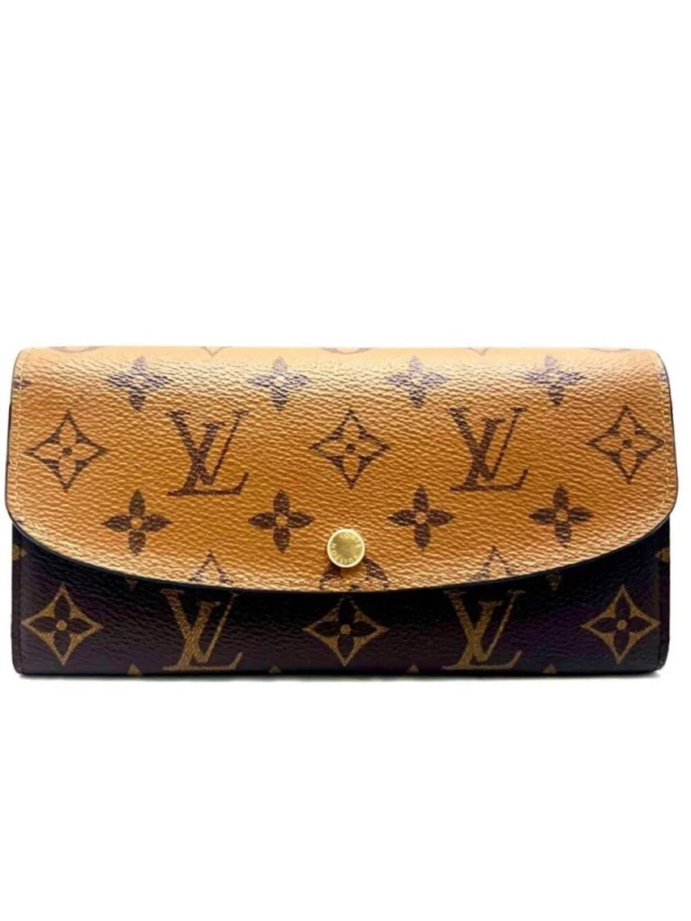 Louis Vuitton Monogram Reverse Portefeuille Emily Wallet